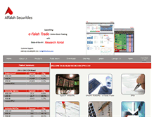 Tablet Screenshot of alfalahsec.com